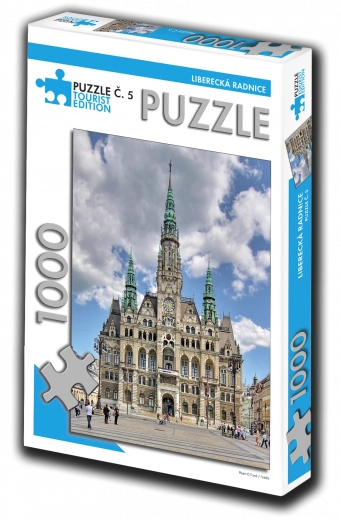 Puzzle Liberec Town Hall 1000 Pieces – Tourist Edition