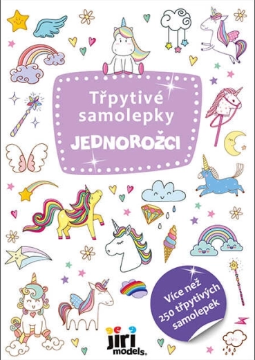 Mirdzošas vienradžu uzlīmes