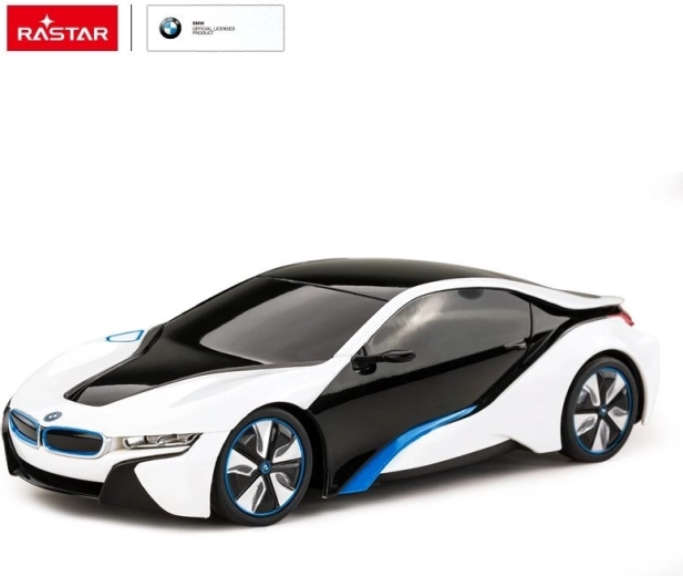 Rastar BMW i8 RC tālvadības auto 1:24, balts