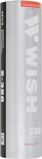 PVC badmintona volāniņi WISH S-350, 6 gab.