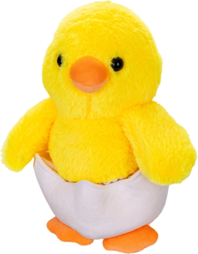 Plīša pīlēns čaumalā 19 cm