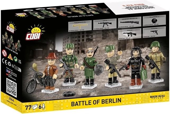 High-quality COBI pieces with no stickers