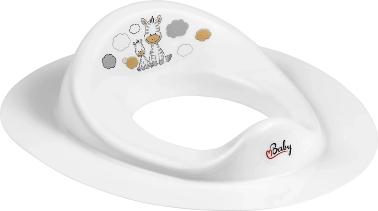 Maltex WC sēdekļa reduktors zebra, balts