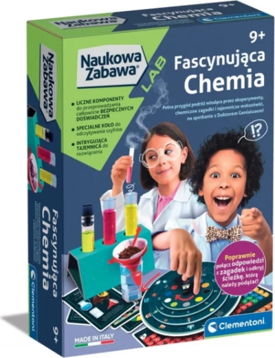 Zinātniskā izklaide – aizraujošā ķīmija CLEMENTONI (poļu versija)