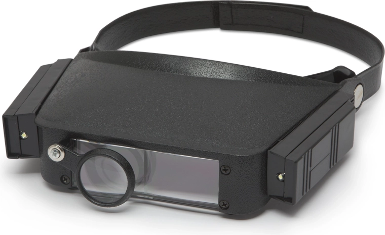 Headband Magnifying Glass with LED Lighting