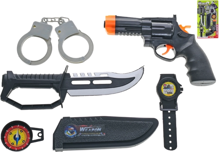 SWAT set with pistol and accessories for children