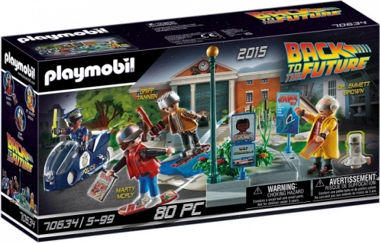 PLAYMOBIL BACK TO THE FUTURE II: vajāšana ar hoverbordu