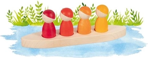 Mazie vīriņi laivā Goki evolution