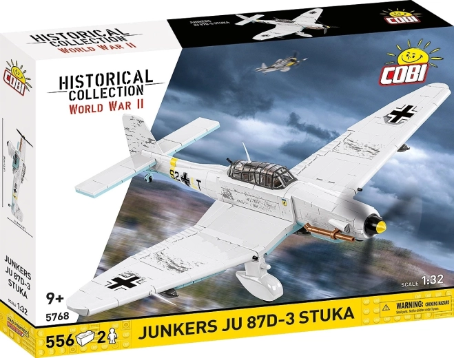 Junkers Ju 87 D-3 Stuka aircraft building set – 556 pieces