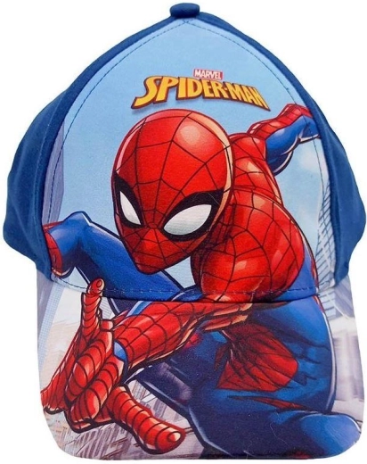 Bērnu tumši zila Spider-Man cepure ar nagu