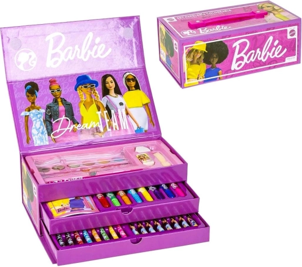 Zīmēšanas koferis Barbie – 1 gab.