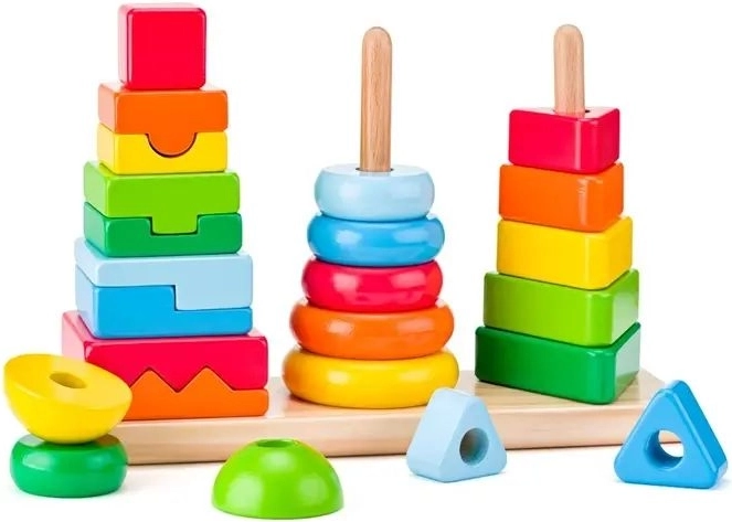 Colors, shapes, and sizes