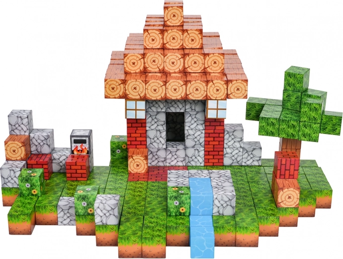 Reālistiskas apdrukas radošām pikseļu ainavām