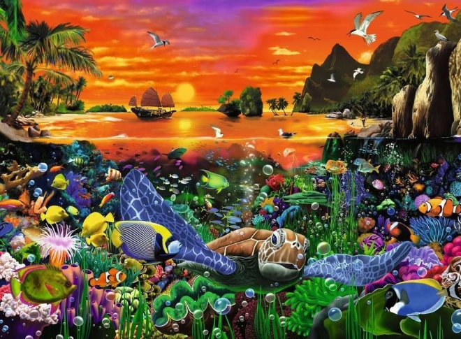 Ravensburger puzle Rifs, 500 gab.