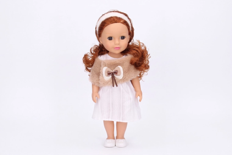 Doll with Fur 36 cm
