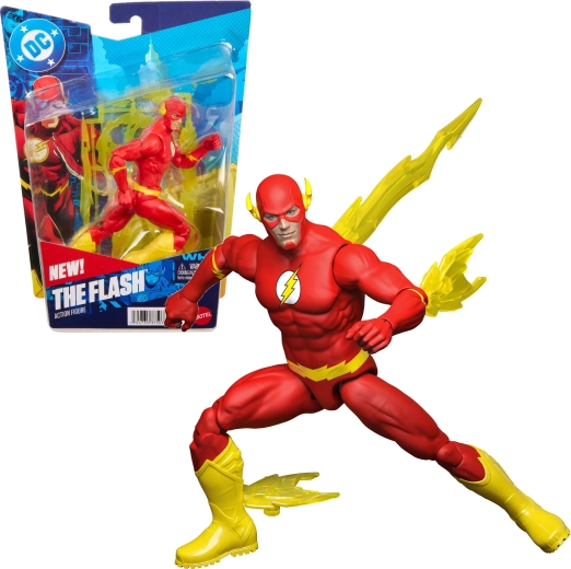 Mattel DC Comics figūra The Flash 17 cm ar piederumiem