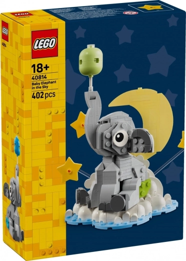 LEGO Iconic Zilonēns uz mākoņa