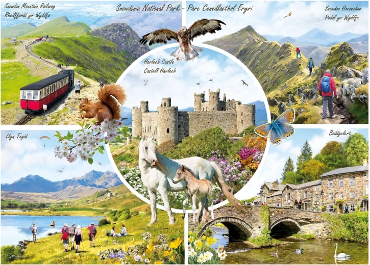 GIBSONS Snowdonia 1000-piece Puzzle