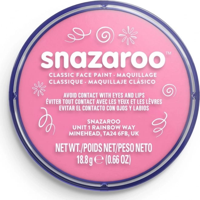 Snazaroo sejas krāsa gaiši rozā 18 ml