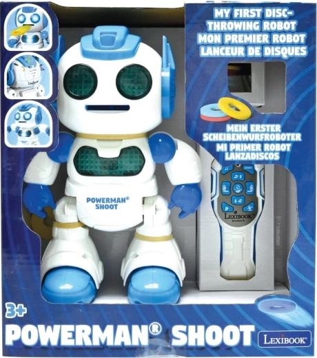 Lexibook daudzfunkcionāls programmējams robots ar disku šaušanu