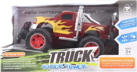 Bezceļu RC auto 1:16 sarkans