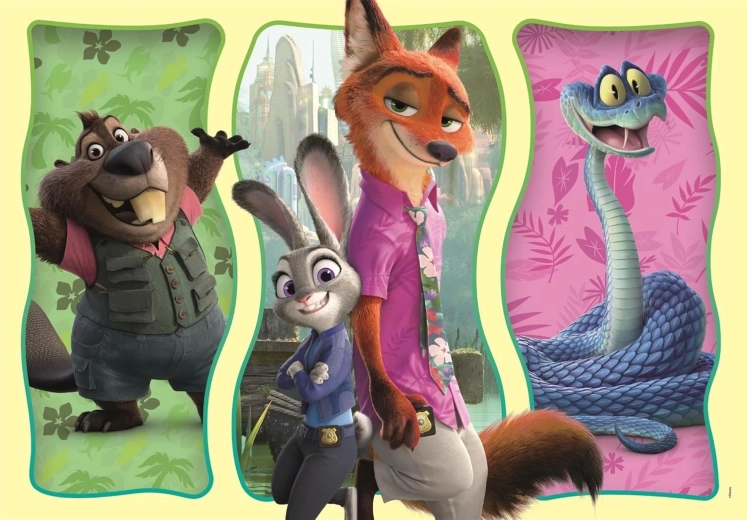 Puzle CLEMENTONI Zootropolis 104 gabali