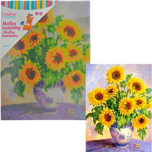 Diamond Painting Sunflowers 30 × 40 cm