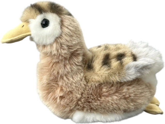 Pelēka plīša pīlīte 19 cm