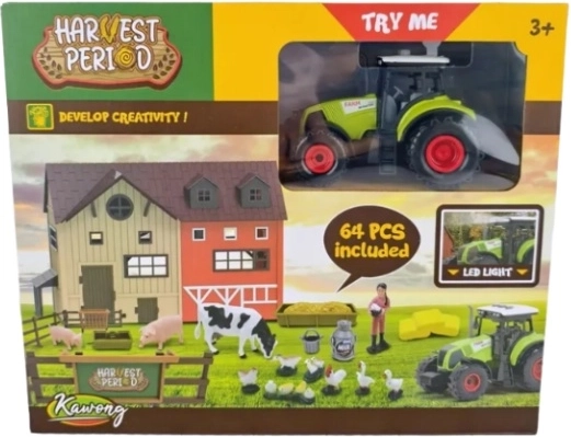 Farm with Tractor with Lights and Sounds