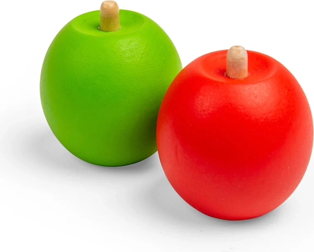 Koka rotaļlieta ābols Bigjigs