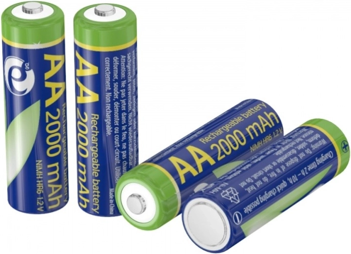 Compatible with standard NiMH chargers