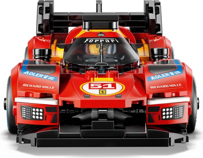 Autentisks Ferrari sacīkšu izskats