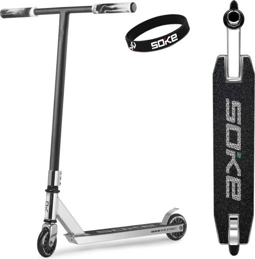 Soke EVO street silver freestyle skrejritenis