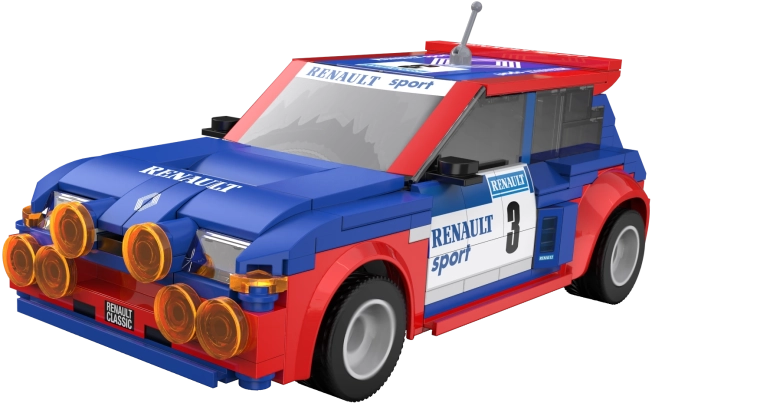 Ikoniskais RENAULT 5 Maxi Turbo dizains