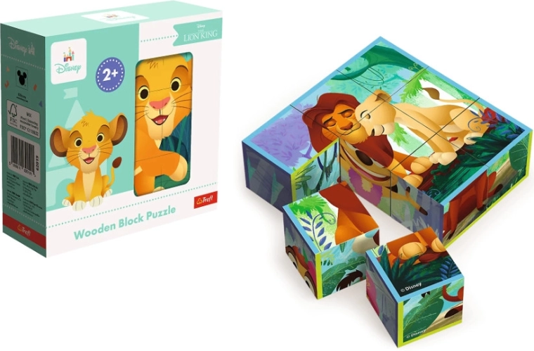 Wooden Block Puzzle – The Lion King