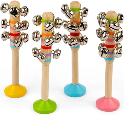 Zvaniņi ar rokturi BIGJIGS TOYS