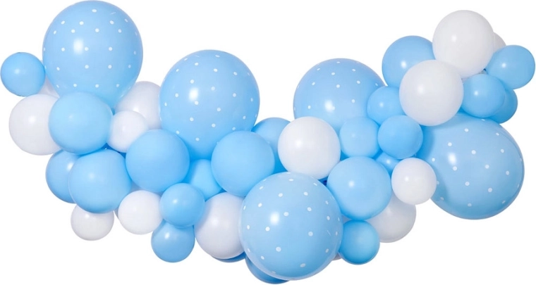 Balonu virtene Gemar DIY baby blue