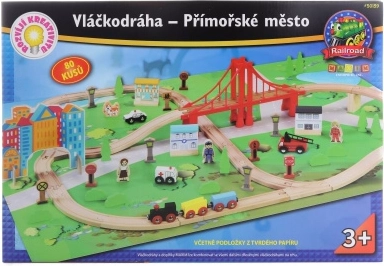 Maxim Harbor City Train Set
