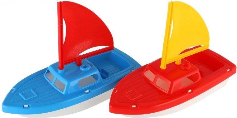 Plastmasas burulaiva bērniem ūdenim 12 × 21 cm, 2 krāsās