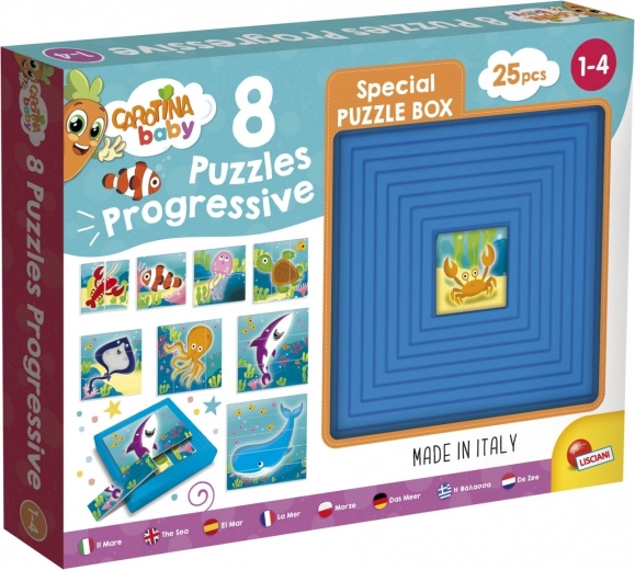 Progresīvas bērnu puzles CAROTINA Baby – 8