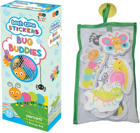 Buddy & Barney Kukaiņu dzīve – vannas uzlīmju komplekts bērniem