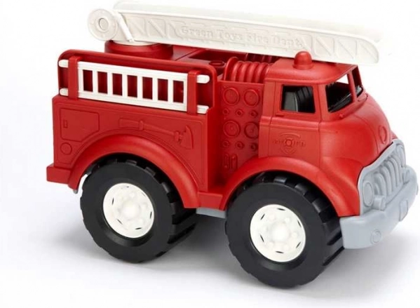 Ugunsdzēsēju auto GREEN TOYS no pārstrādātas plastmasas