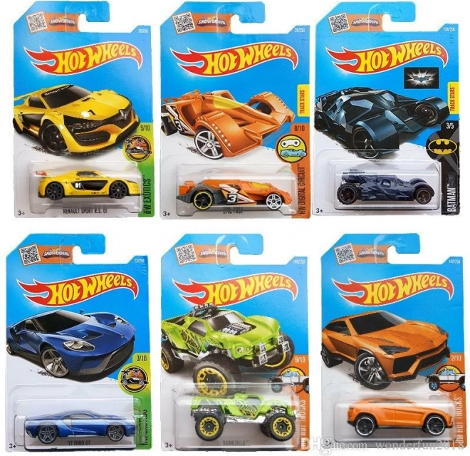 HOT WHEELS 1:64 auto modeliņu mikss
