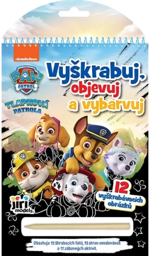 Scratch, Discover, Color: PAW Patrol