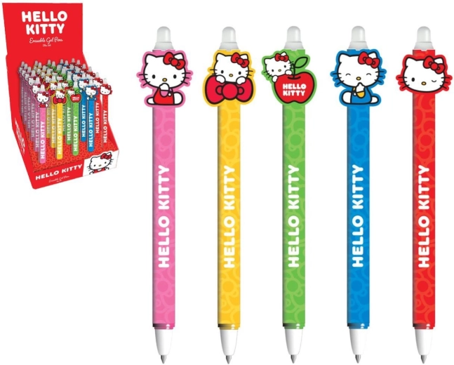 Izdzēšama gēla pildspalva Hello Kitty 15 cm – 1 gab.