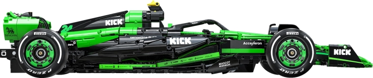 Reālistisks F1 bolīda izpildījums 1:8 mērogā