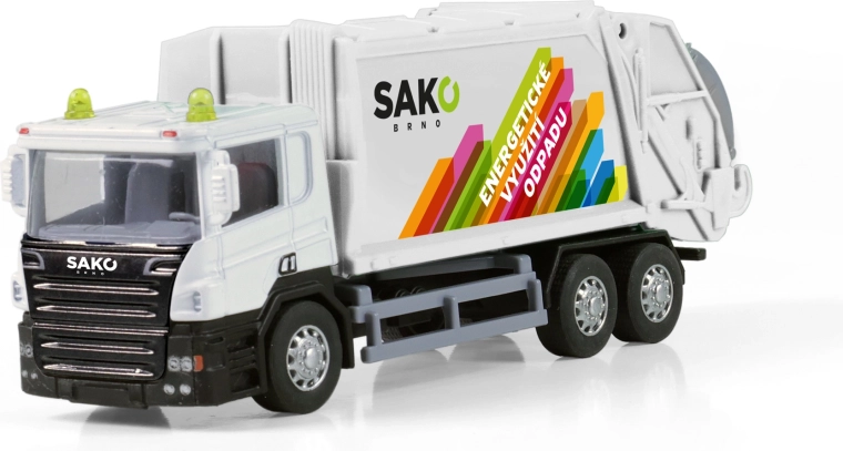 Metāla atkritumu savākšanas auto SAKO 15 cm ar atpakaļgaitu
