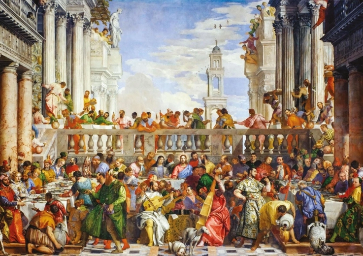 Art Puzzle – Kānas kāzas, puzle 2000 gabaliņi