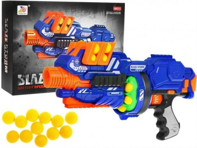 Pusautomātiska bērnu šautene Blaze Storm ar putu bumbiņām