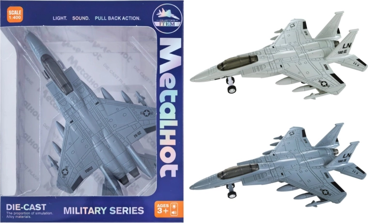 Metāla iznīcinātāja F-15 Eagle modelis 1:400